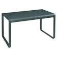 Fermob Bellevie Table 140 x 80cm Gris orage 26 
