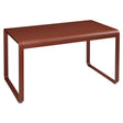 Fermob Bellevie Table 140 x 80cm Ocre rouge 20 