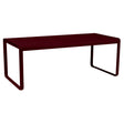 Fermob Bellevie Table 196 x 90cm Cerise noire B9 