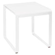 Fermob Bellevie Table 74 x 80cm Blanc coton 01 