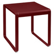 Fermob Bellevie Table 74 x 80cm Piment 43 