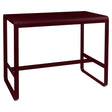 Fermob Bellevie Table haute 140 x 80cm Cerise noire B9 
