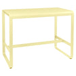 Fermob Bellevie Table haute 140 x 80cm Citron givré A6 