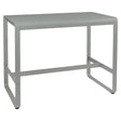 Fermob Bellevie Table haute 140 x 80cm Gris lapilli C7 