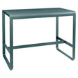 Fermob Bellevie Table haute 140 x 80cm Gris orage 26 