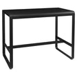 Fermob Bellevie Table haute 140 x 80cm Réglisse 42 