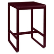 Fermob Bellevie Table haute 74 x 80cm Cerise noire B9 