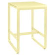 Fermob Bellevie Table haute 74 x 80cm Citron givré A6 