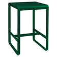 Fermob Bellevie Table haute 74 x 80cm Vert cèdre 02 