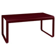 Fermob Bellevie Table mi-hauteur 140 x 80cm Cerise noire B9 