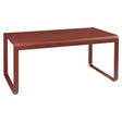 Fermob Bellevie Table mi-hauteur 140 x 80cm Ocre rouge 20 