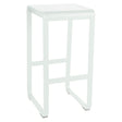 Fermob Bellevie Tabouret de bar Blanc coton 01 