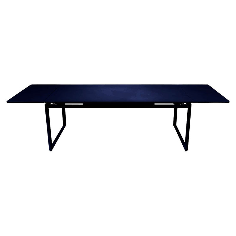 Fermob Biarritz Table à allonges 200/300 x 100cm Bleu abysse 92 