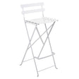 Fermob Bistro Chaise de bar pliante Blanc coton 01 