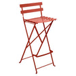 Fermob Bistro Chaise de bar pliante Ocre rouge 20 