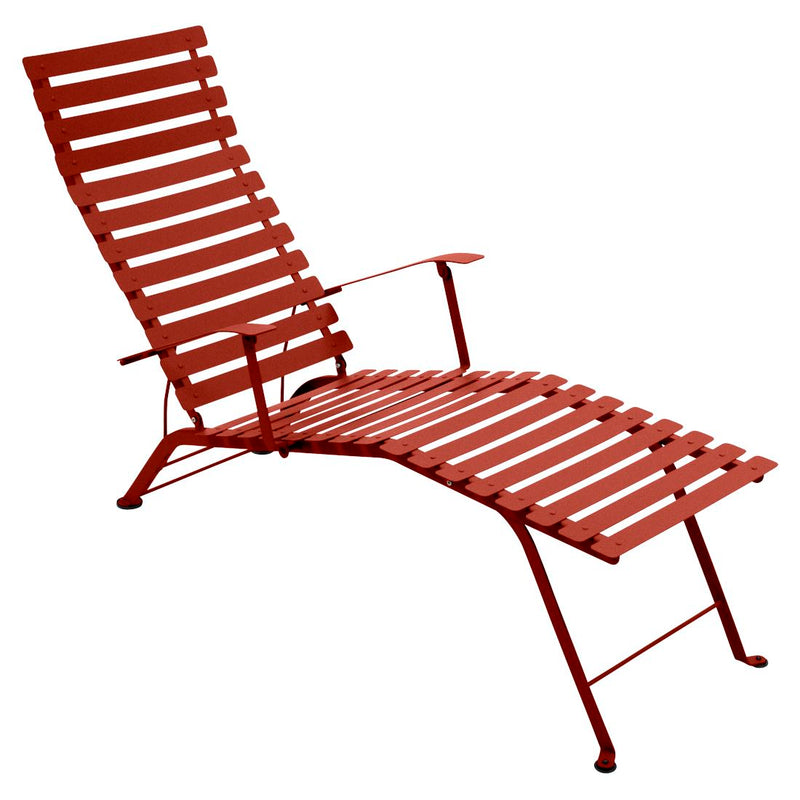 Fermob Bistro Chaise longue Ocre rouge 20 