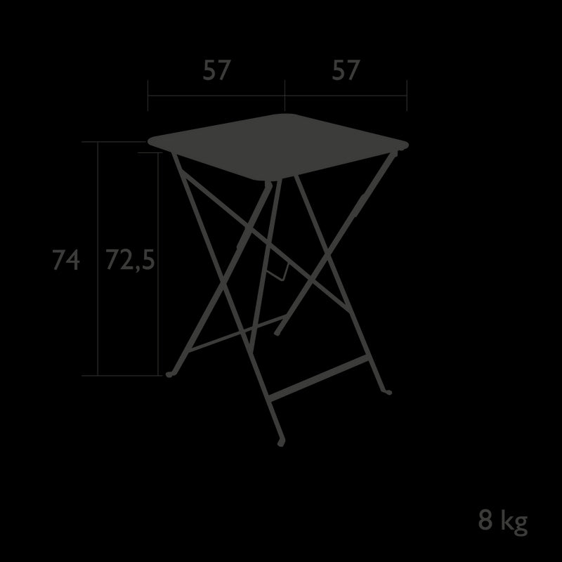 Fermob Bistro Table 57 x 57cm 