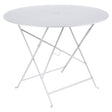 Fermob Bistro Table ø 96cm Blanc coton 01 