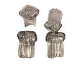 Fermob Cadiz Set Patins pour Chaise, Bridge, Fauteuil bas, Chaise de bar et Bridge haut 