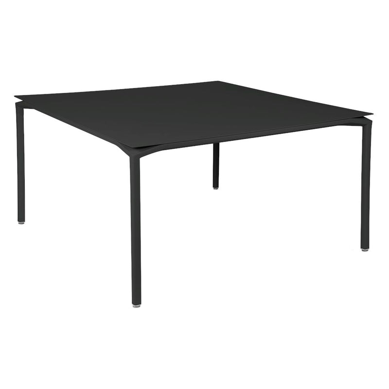 Fermob Calvi Table 140 x 140cm Réglisse 42 