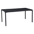 Fermob Calvi Table 160 x 80cm Carbone 47 