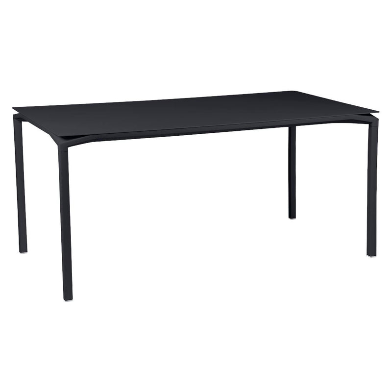 Fermob Calvi Table 160 x 80cm Carbone 47 