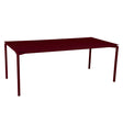 Fermob Calvi Table 195 x 95cm Cerise noire B9 
