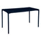 Fermob Calvi Table haute 160 x 80cm Bleu abysse 92 
