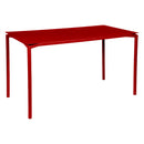 Fermob Calvi Table haute 160 x 80cm Coquelicot 67 