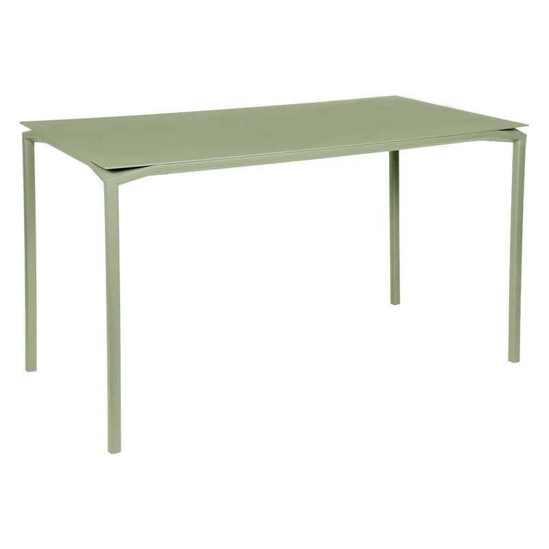 Fermob Calvi Table haute 160 x 80cm Vert tilleul 65 