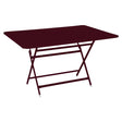 Fermob Caractère Table 128 x 90cm Cerise noire B9 