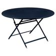 Fermob Caractère Table ø 128cm Bleu abysse 92 