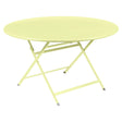Fermob Caractère Table ø 128cm Citron givré A6 