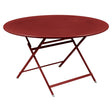 Fermob Caractère Table ø 128cm Piment 43 