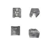 Fermob Cocotte lot de 4 patins pour tables basses Cocotte et Oulala 