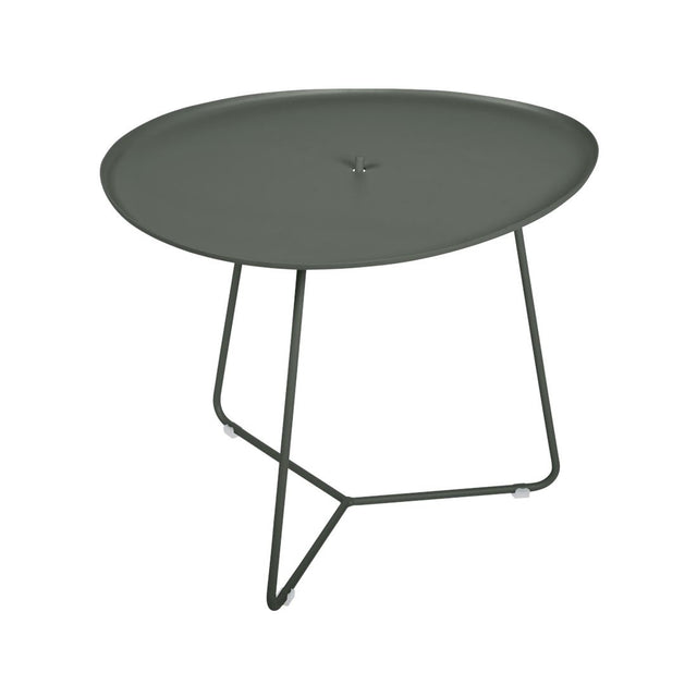 Fermob Cocotte Table basse, plateau amovible. Romarin 48 