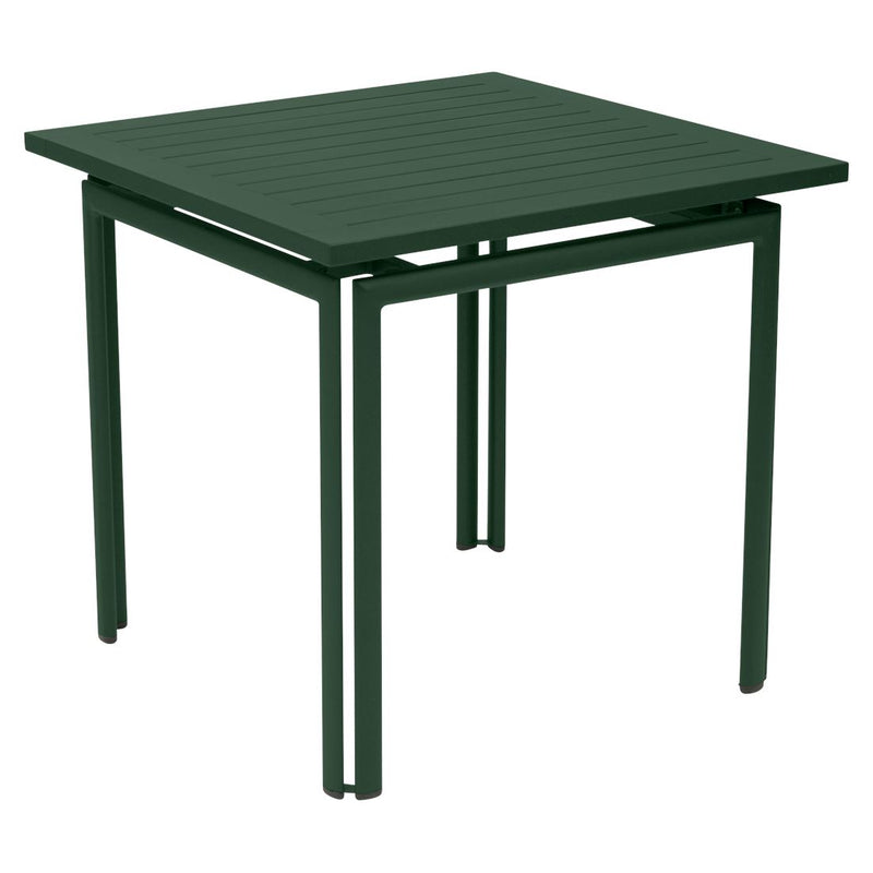 Fermob Costa Table 80 x 80cm Vert cèdre 02 