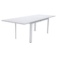 Fermob Costa Table à allonge 160/240 x 90cm Blanc coton 01 