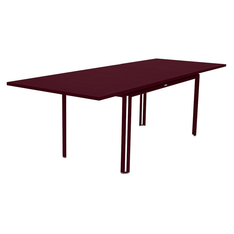 Fermob Costa Table à allonge 160/240 x 90cm Cerise noire B9 