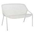Fermob Croisette Banquette 2 places Gris Argile A5 