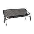 Fermob Croisette Banquette xl 3 places Réglisse 42 