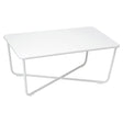 Fermob Croisette Table basse Blanc coton 01 