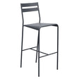 Fermob Facto Chaise de bar Carbone 47 