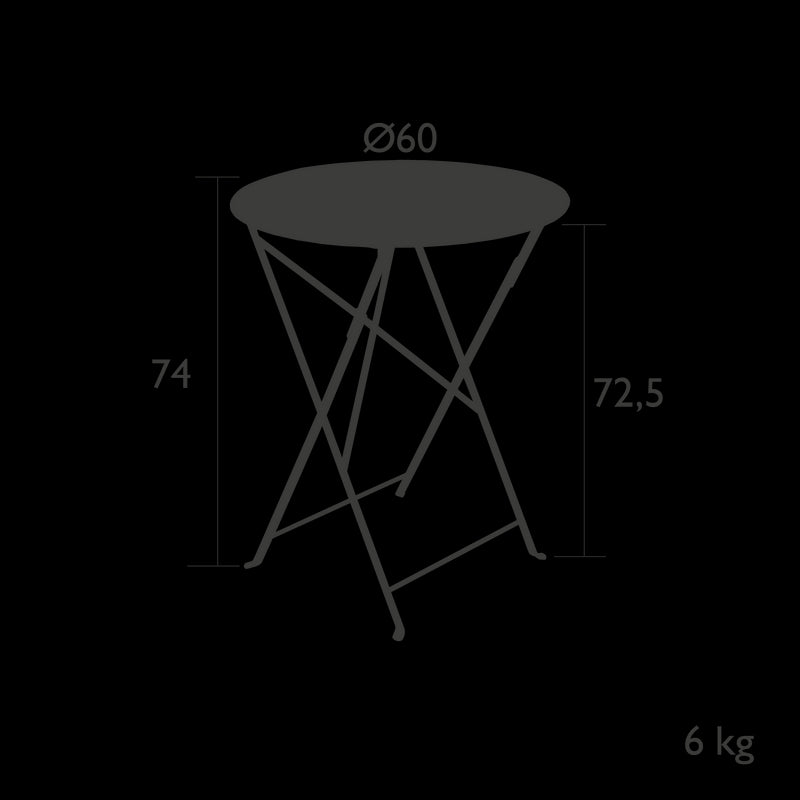 Fermob Floréal Table ø 60cm 