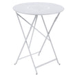 Fermob Floréal Table ø 60cm Blanc coton 01 