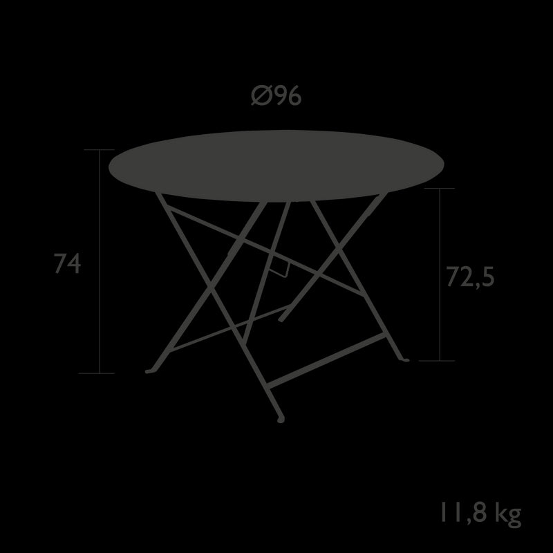 Fermob Floréal Table ø 96cm 