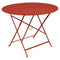 Fermob Floréal Table ø 96cm Ocre rouge 20 