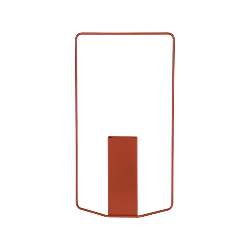 Fermob Itac Vase rectangulaire H 62cm Ocre rouge 20 