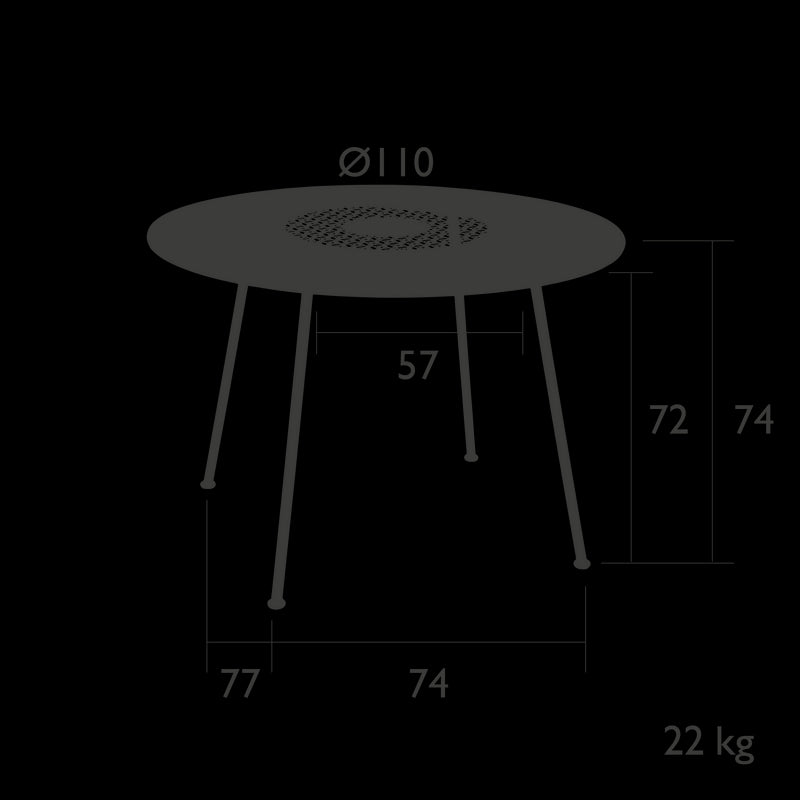 Fermob Lorette Table ø 110cm 