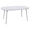 Fermob Lorette Table ovale 160 x 90cm Blanc coton 01 